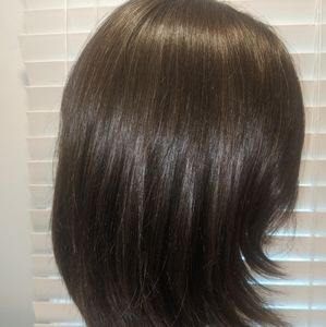 Synthetic lace front wig